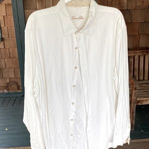 Men’s White Linen shirt